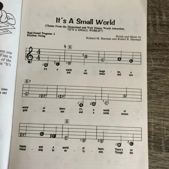 Vintage Disney Keyboard  Books - Picture 7 of 11